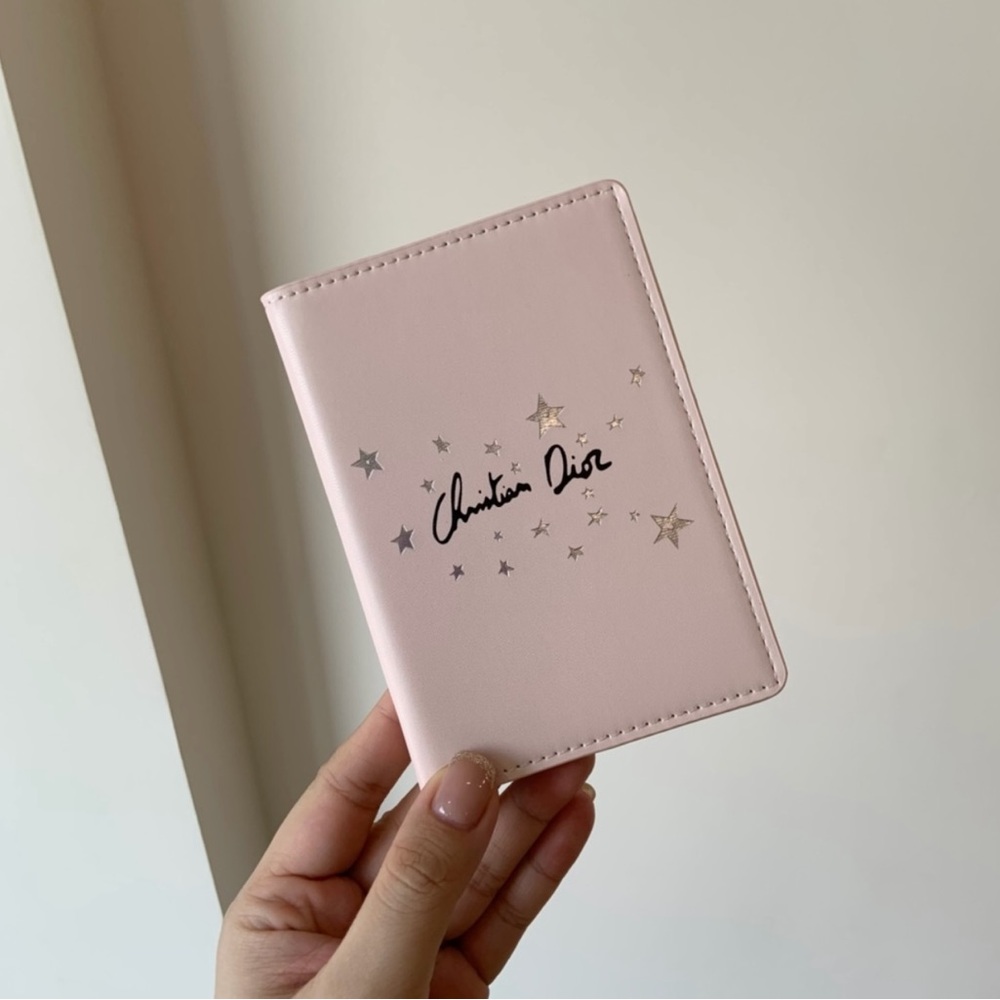 GWP Christian Dior Pink Passport Holder